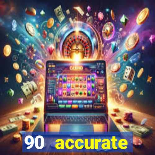 90 accurate football predictions
